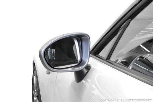 MX-5 Door Mirror Ring Set Silver I.L.Motorsport