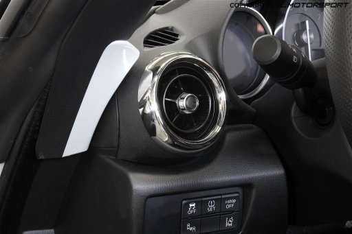 MX-5 Air Vent Ring Trim Chromed