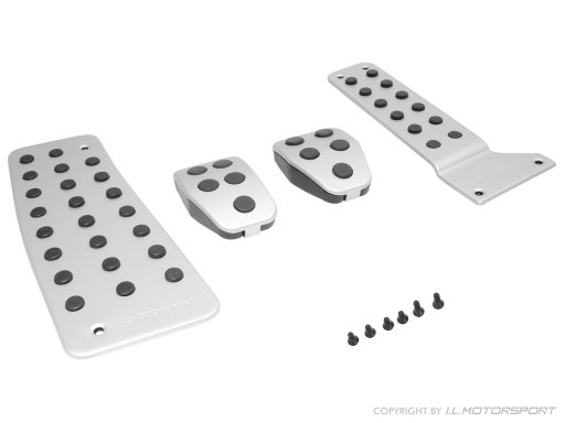 MX-5 Aluminium Pedal Cover Set 4 Piece I.L.Motorsport