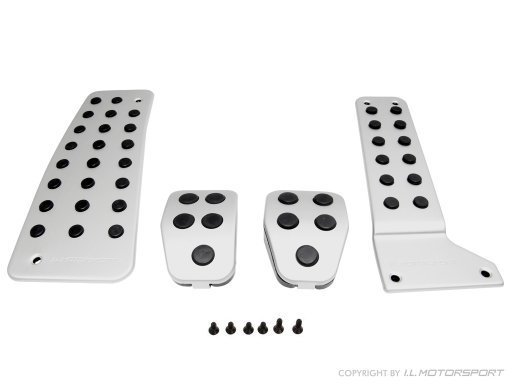 MX-5 Aluminium Pedal Cover Set 4 Piece I.L.Motorsport