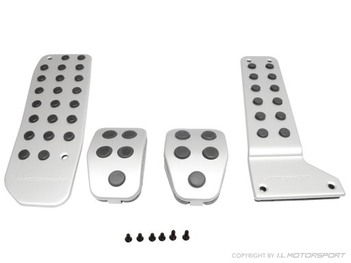 MX-5 Foot Pedal Set Aluminium 4 Piece Right Hand Drive I.L.Motorsport