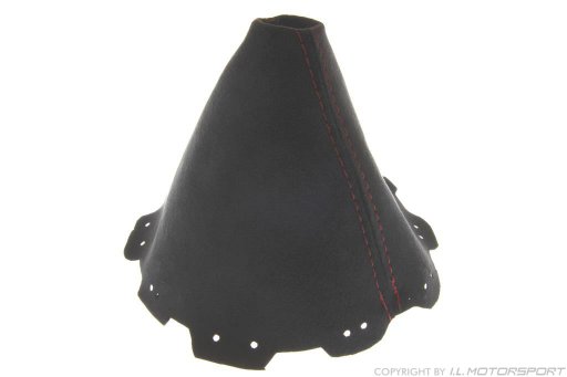  MX-5 Alcantara Gear Lever Gaiter I.L.Motorsport - red stitching