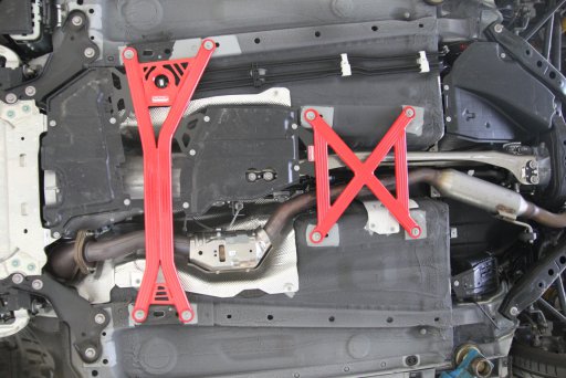 MX-5 Aluminium Lower Centre Performance X Brace I.L.Motorsport