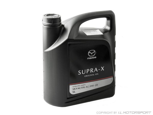 MX-5 Mazda Oil Supra 0W20 - Skyactiv - 5 Liter