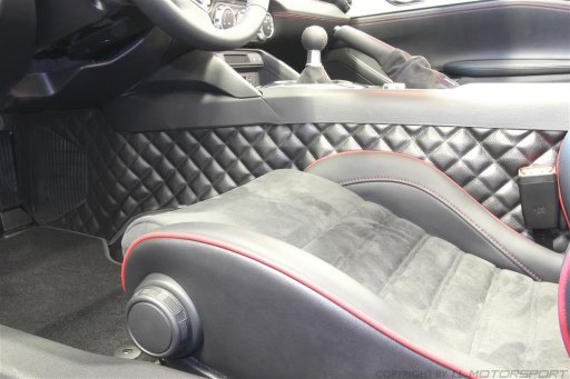 MX-5 Quilted Transmission Tunnel Trim Set