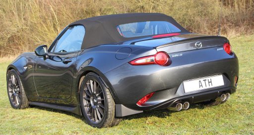 MX-5 Heckschürzendiffusor - Öffnung rechts + links