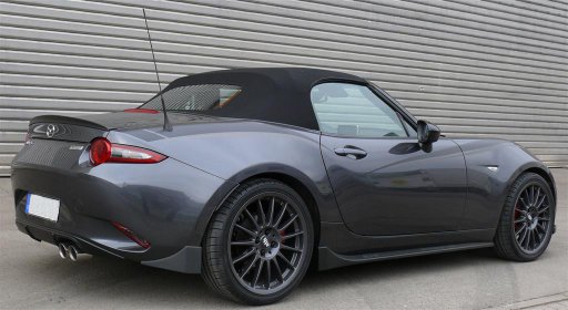 MX-5 Trunk Lid Spoiler Unpainted