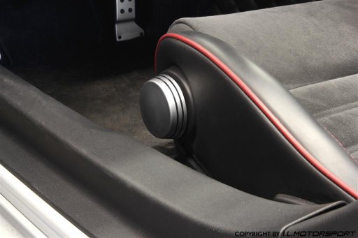 MX-5 Drehknopf- Blende Sitzverstellung eloxiert