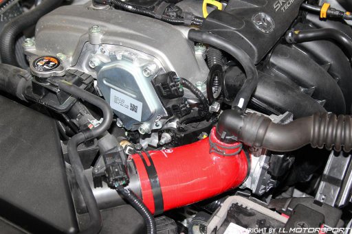 MX-5 Silicone Performance Air Intake Hose Red 
