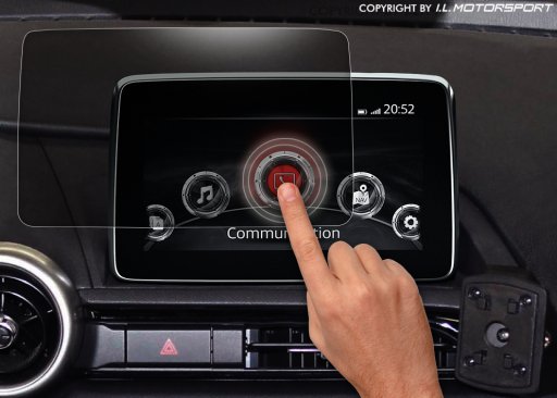 MX-5 Displayschutz für MZD Connect Infotainment-System