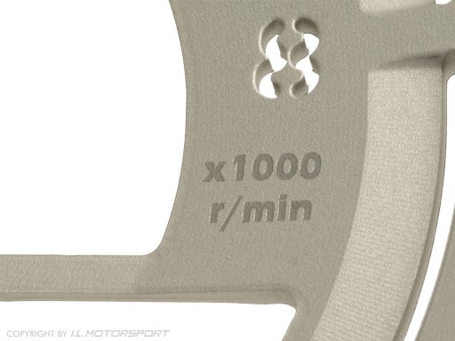 MX-5 Toerenteller / Speedometer Wijzerplaat Zilver