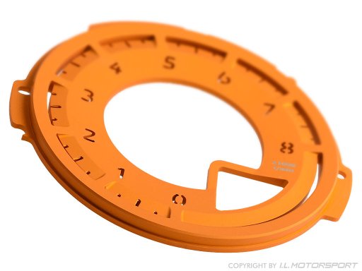 MX-5 Tachometer / Speedometer Dial Face Orange