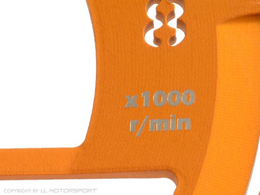 MX-5 Toerenteller / Speedometer Wijzerplaat Oranje