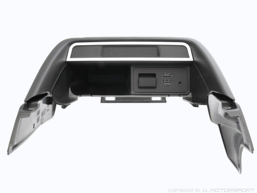 MX-5 Messing Console Display Omranding Zilver Geanodiseerd I.L.Motorsport