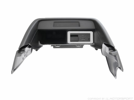 MX-5 Messing USB / AUX Blende Mittelkonsole chrom I.L.Motorsport