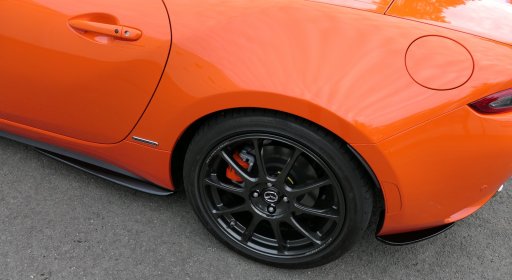 MX-5 Micro Side Flaps - Versie 1 zwart mat