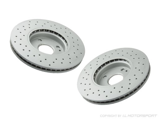 MX-5 Brake disc kit  type X perforated front MK4 1,5 Ltr.