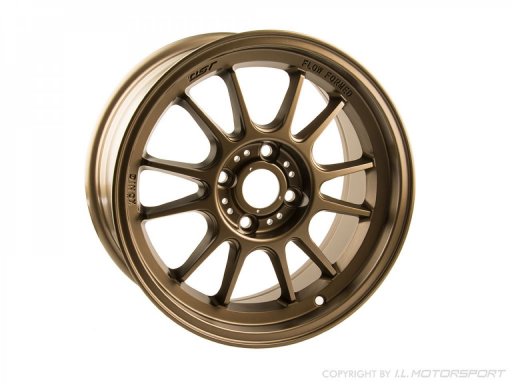 MX-5 König Hypergram Velgenset Race Brons 8.0JX17 ET45