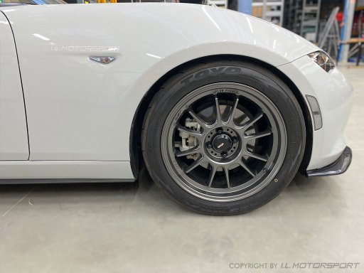 MX-5 König Hypergram Velgenset Race Brons 8.0JX17 ET45