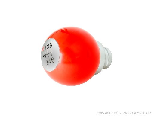 MX-5 shift knob snooker silver anodized  6 speed