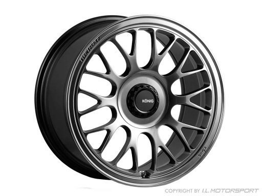 MX-5 König Wielen MRK1 Velgenset Hyper Carbon 17X8.0 ET40