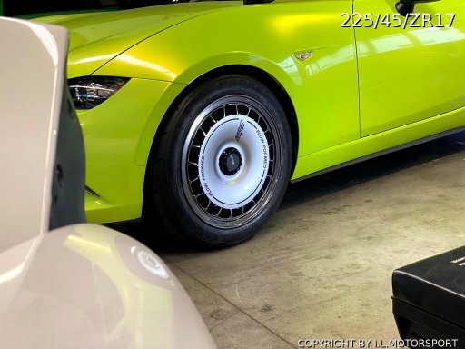 MX-5 König Wielen MRK1 Velgenset Hyper Carbon 17X8.0 ET40