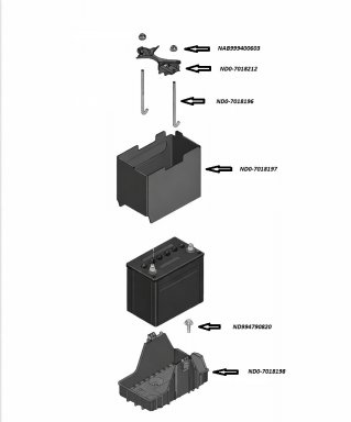 MX-5 Batterieverkleidung
