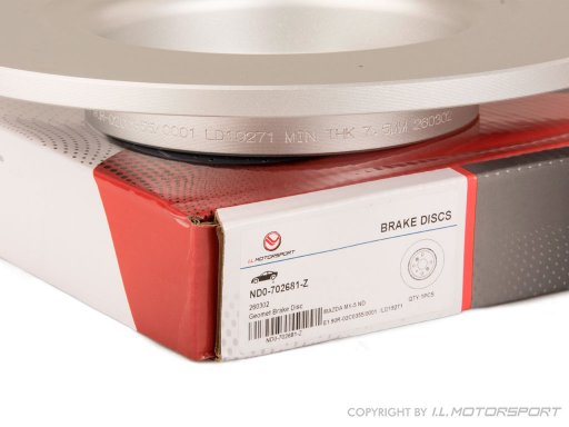 MX-5 Rear Brake Disc