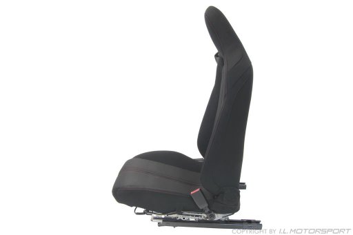 MX-5 Set Of Two Fabric Version Seats left / right - Red Stitching with side airbag