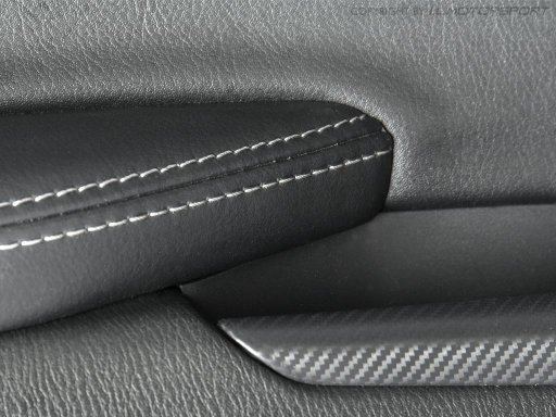 MX-5 Door Card Right Side - Silver Stitching