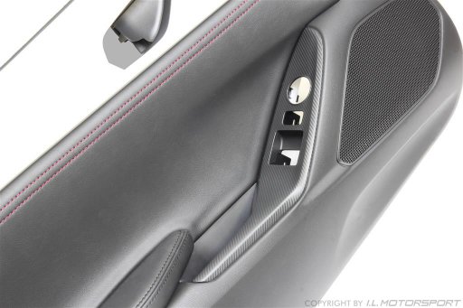 MX-5 Door Card Left Side - Red Stitching
