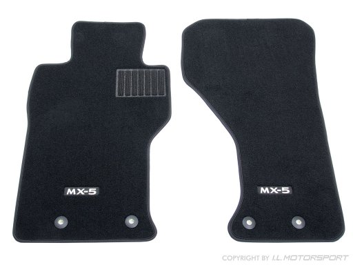 MX-5 Mat Set Black MK4 - OEM - left-hand drive