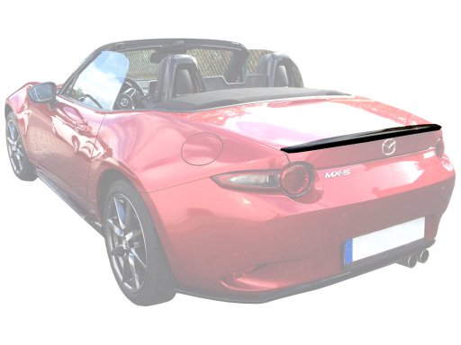 MX-5 Kofferbak Spoiler Hoogglans Zwart