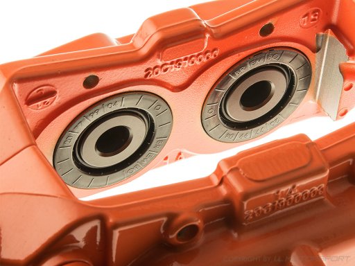 MX-5 Brake caliper Brembo front left - orange MK4