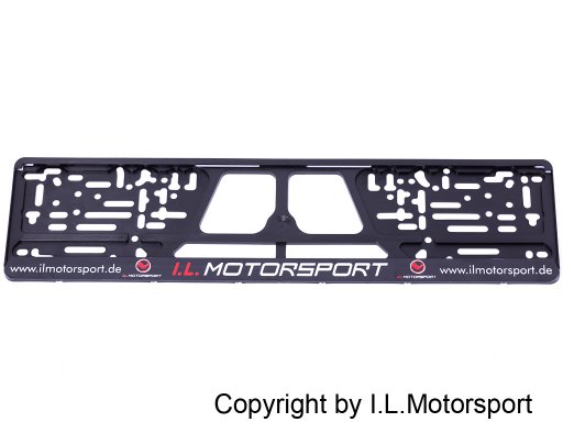 MX-5 Number Plate Surround With I.L.Motorsport Print 52cm