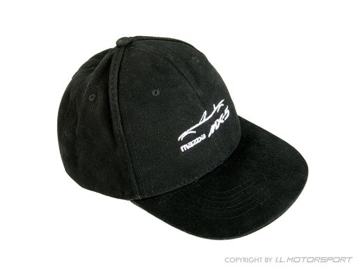 MX-5 Mazda baseball cap zware keperstof pet zwart 