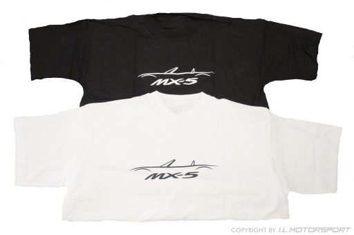 MX-5 T-Shirt Short Sleeve White XL