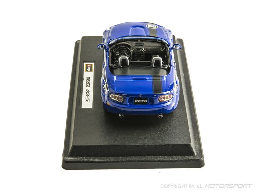 MX-5 Modellauto NC Blau Maßstab 1:24