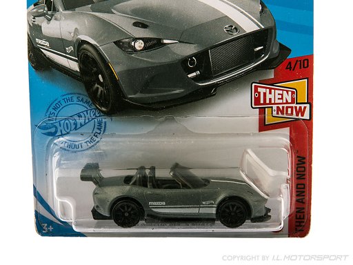 MX-5 model car Hot Wheels MK4 Metallic Silver 1:64