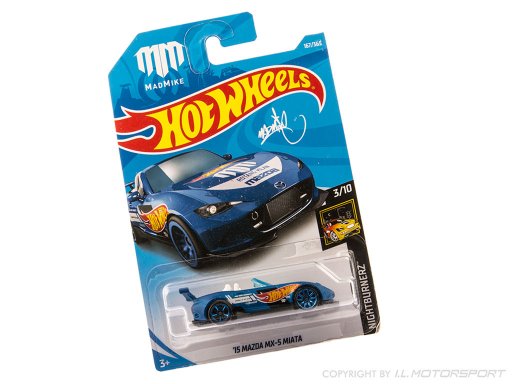 MX-5 Modelauto Hot Wheels ND Metallic Blauw 1:64