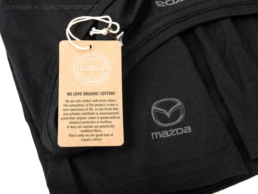 Mazda Damen Basic T-Shirt  schwarz XL