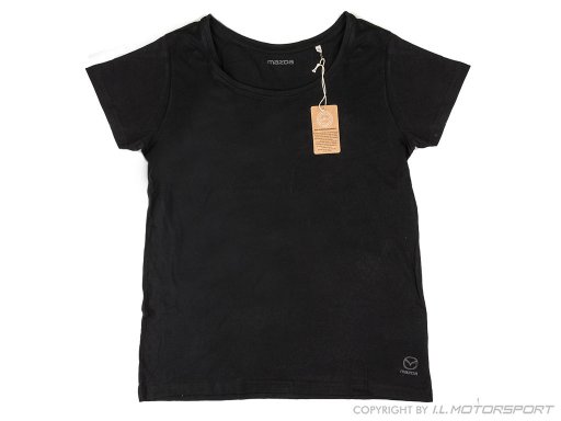 Mazda Damen Basic T-Shirt  schwarz XL