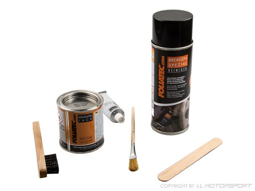 MX-5 Foliatec brake caliper paint set - speed yellow - 7 pieces