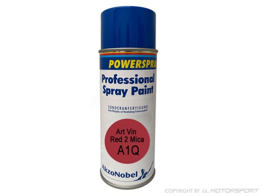 Spray Paint  A1Q   Art Vin Red 2 Mica