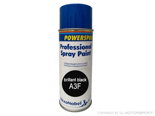Spray Paint  A3F   Brillant Black