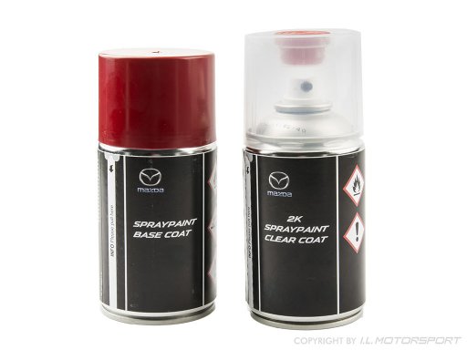 MX-5 Spray-Paint Set  41V -  250ml      -   Soul red met / Rubinrot / Magmarot Metallic