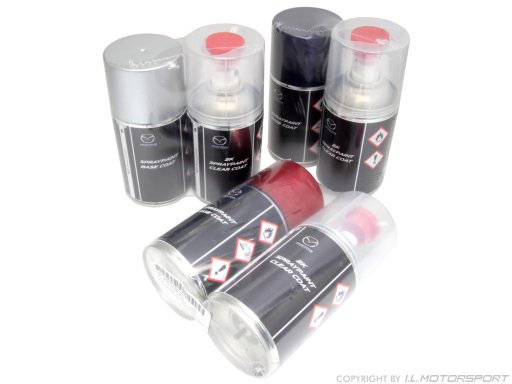 MX-5 Spray-Paint Set  A3E -  250ml      -   classic red