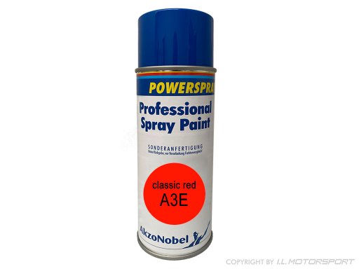 Spray Paint  A3E   classic red