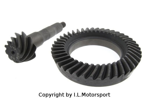 Maruha Tandwieloverbrenging achter ( Pinion Gear , Ring Gear ) 4.77 , Mazda MX-5 MK1 1,8 Ltr. & MK2/
