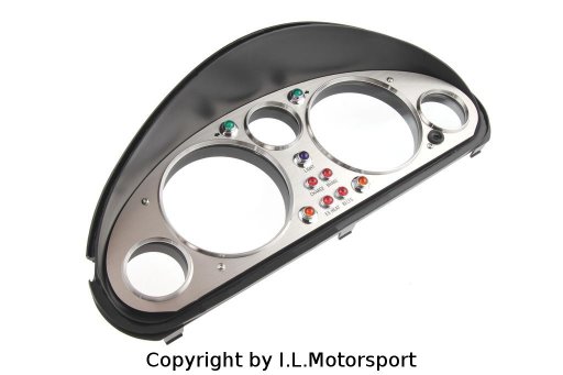 MX-5 Classic Meter Panel KG Works Stainless Steel Brushed